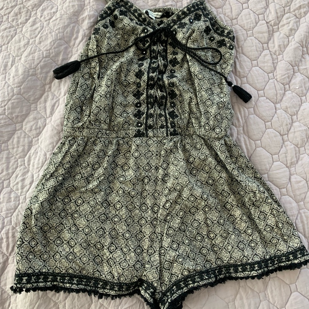 AE Patterned Romper